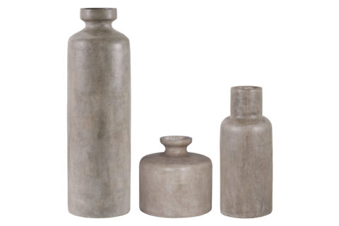 Vase concrete set 501GU024P2GG