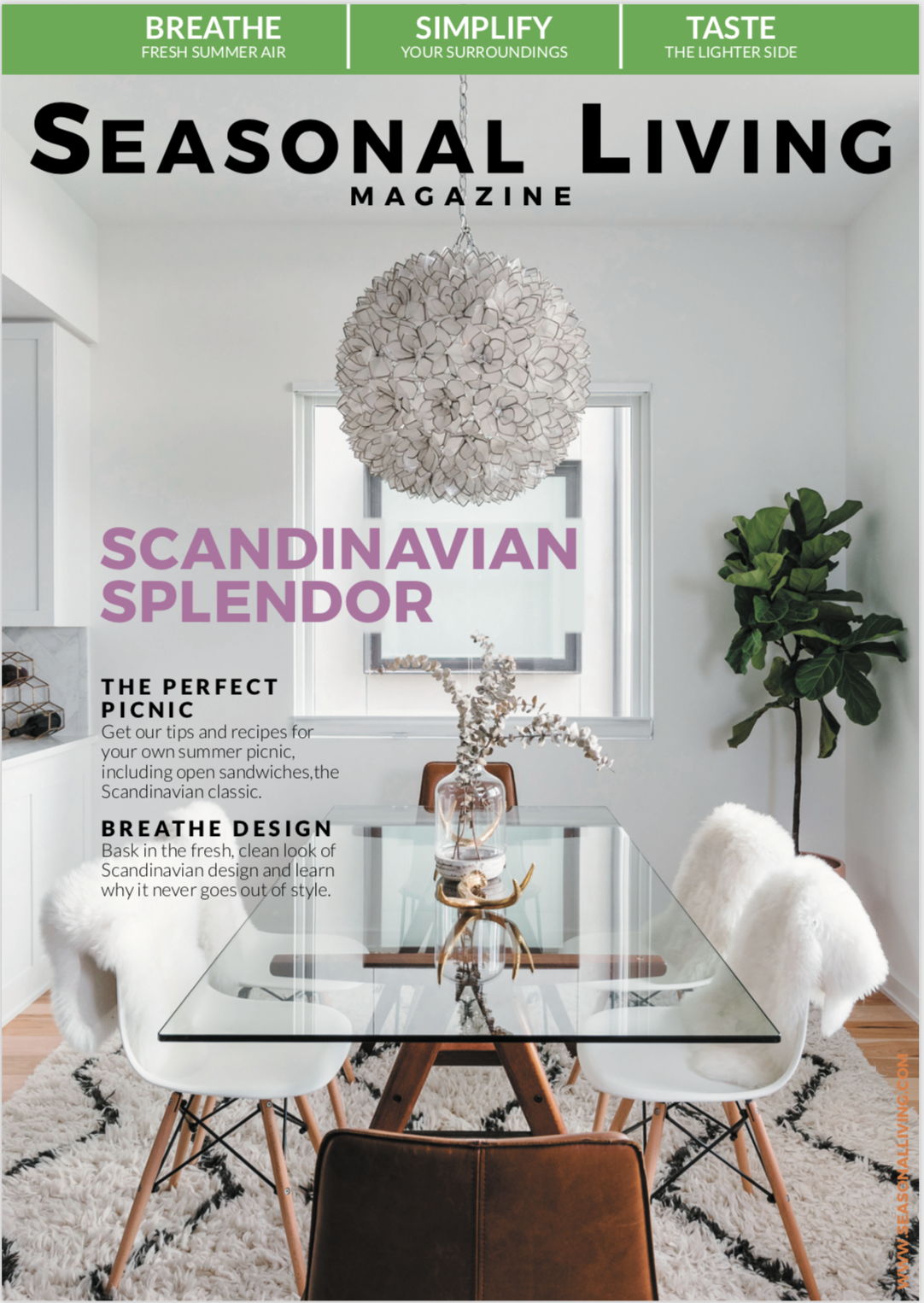 Seasonal Living Magazine Scandinavia