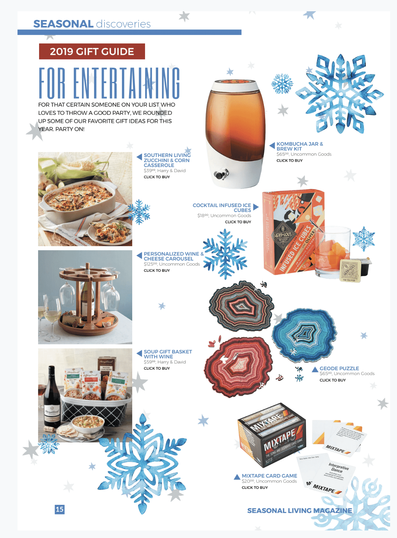 Holiday Entertaining Gift Ideas