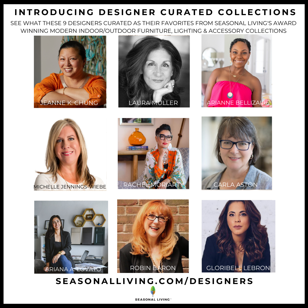 The 11 participating designers in Seasonal Living Magazine's Luxury Virtual Designer Showhouse