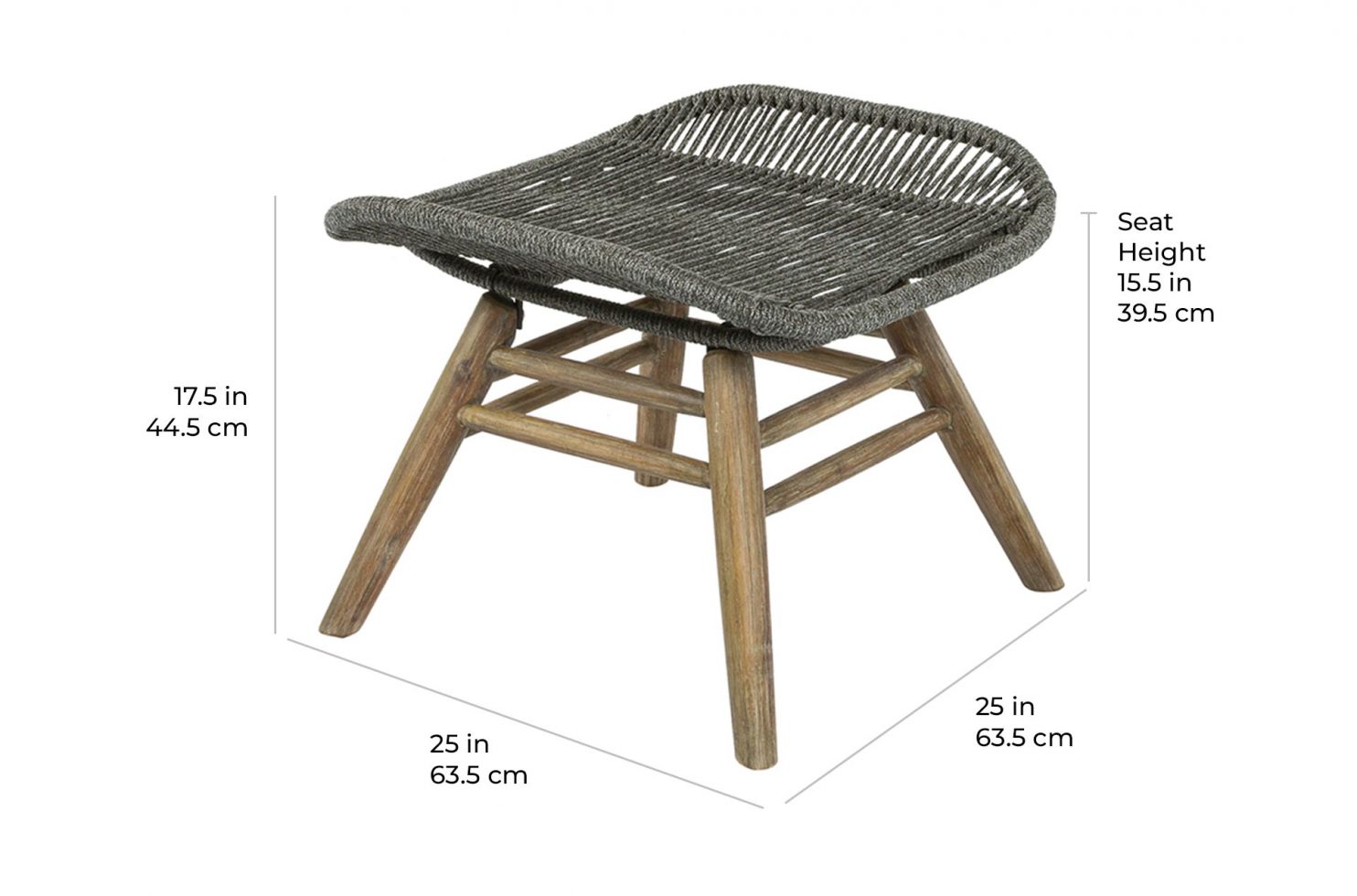 oceans neptune ottoman E50498033 scale dims