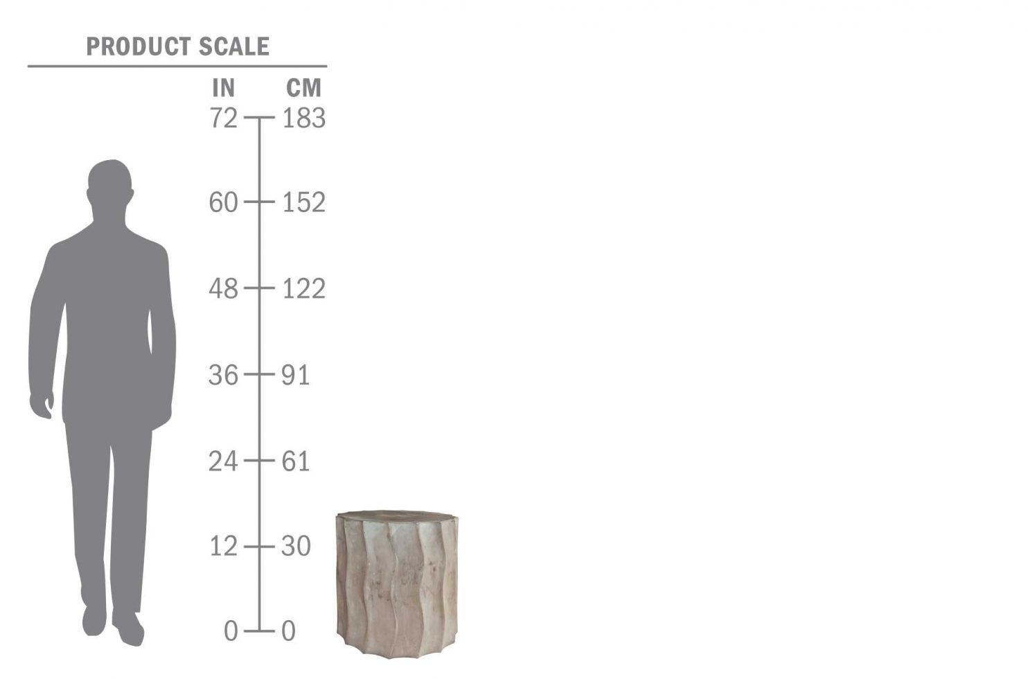 perp wave short 501FT052P2GS scale human