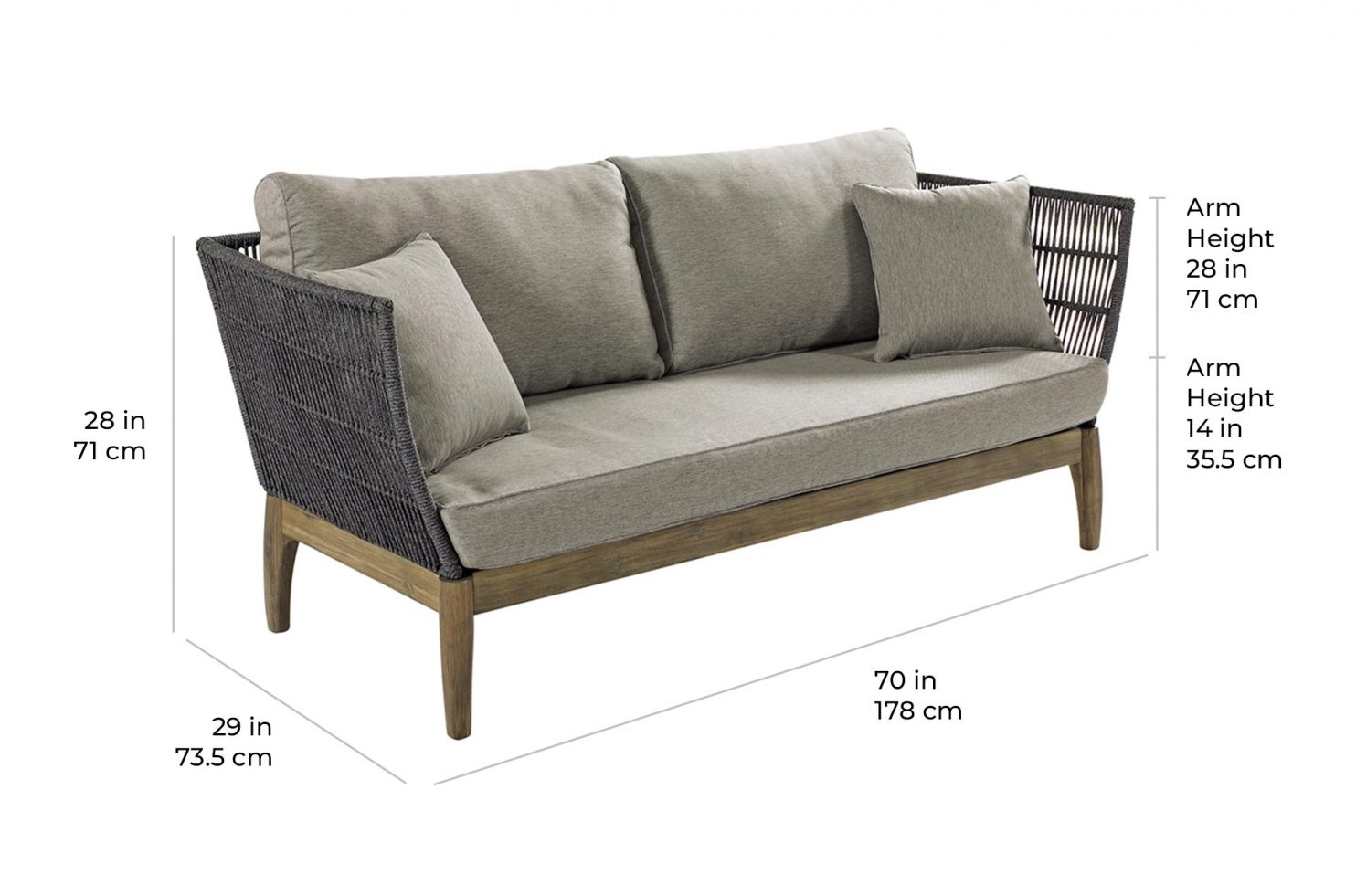 wings sofa E50499002 scale dims