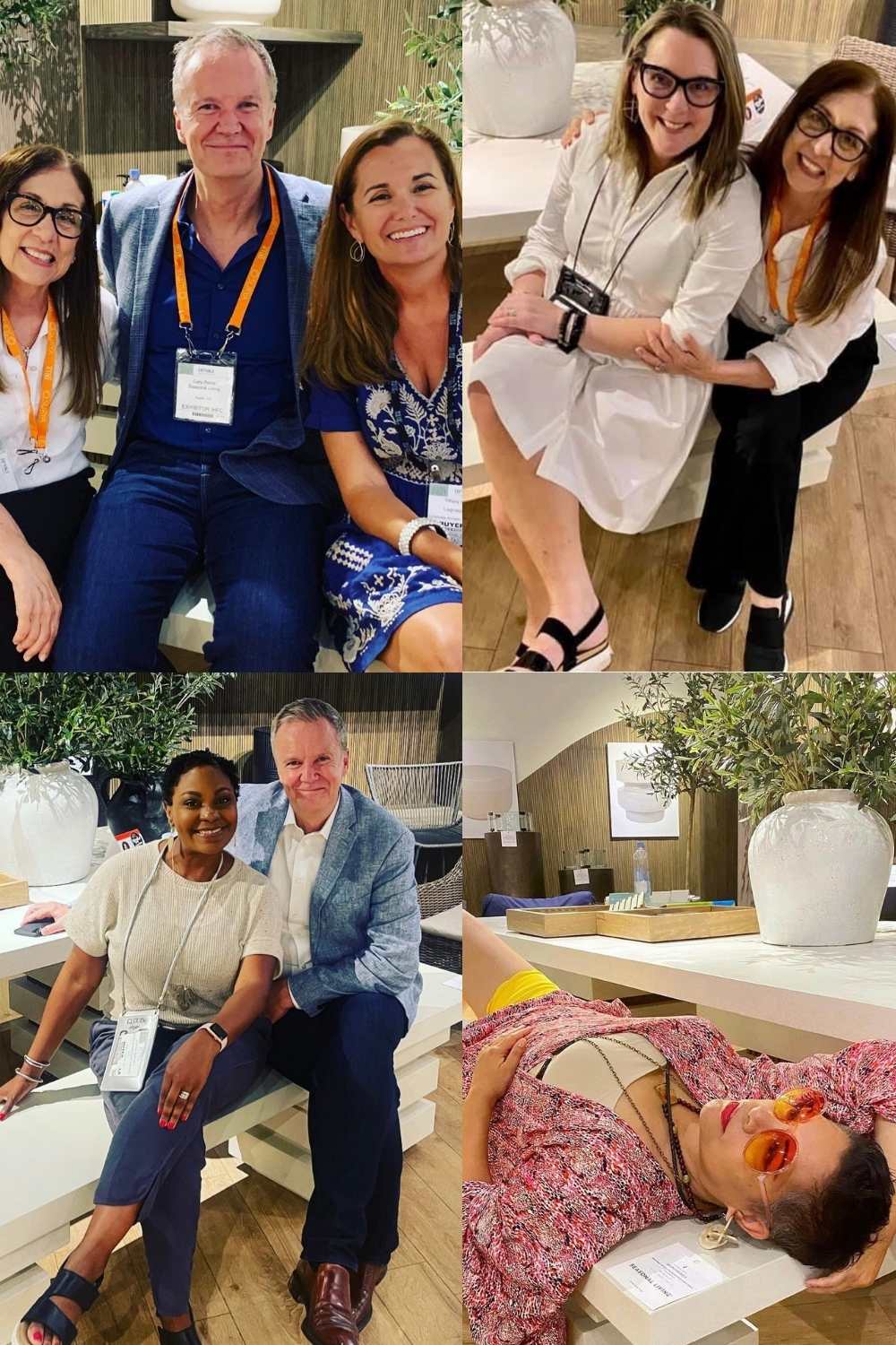 Designers who came to visit Seasonal Living at Spring 2021 High Point Market 