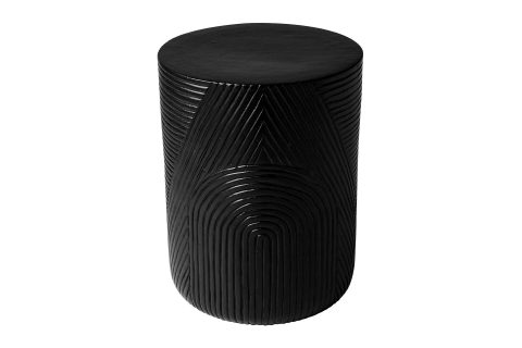 prov cer serenity textured side table 16in C30802032 coal 1 main1 web