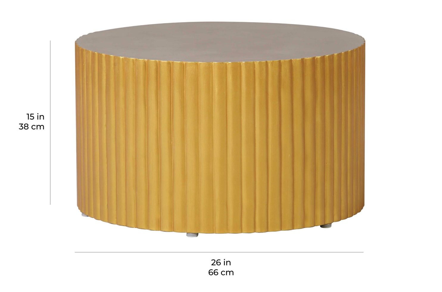 perp joy scallop arabesque coffee table scale dimensions