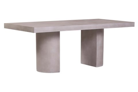 perp andoo rectangle dining table half moon pedestals P5019923201 gray 1 3Q web