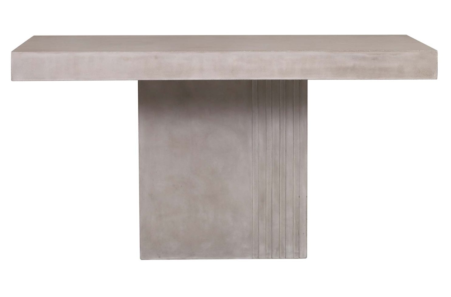 perp tama dining rectangle single pedestal P5019923151 gray 1 front web