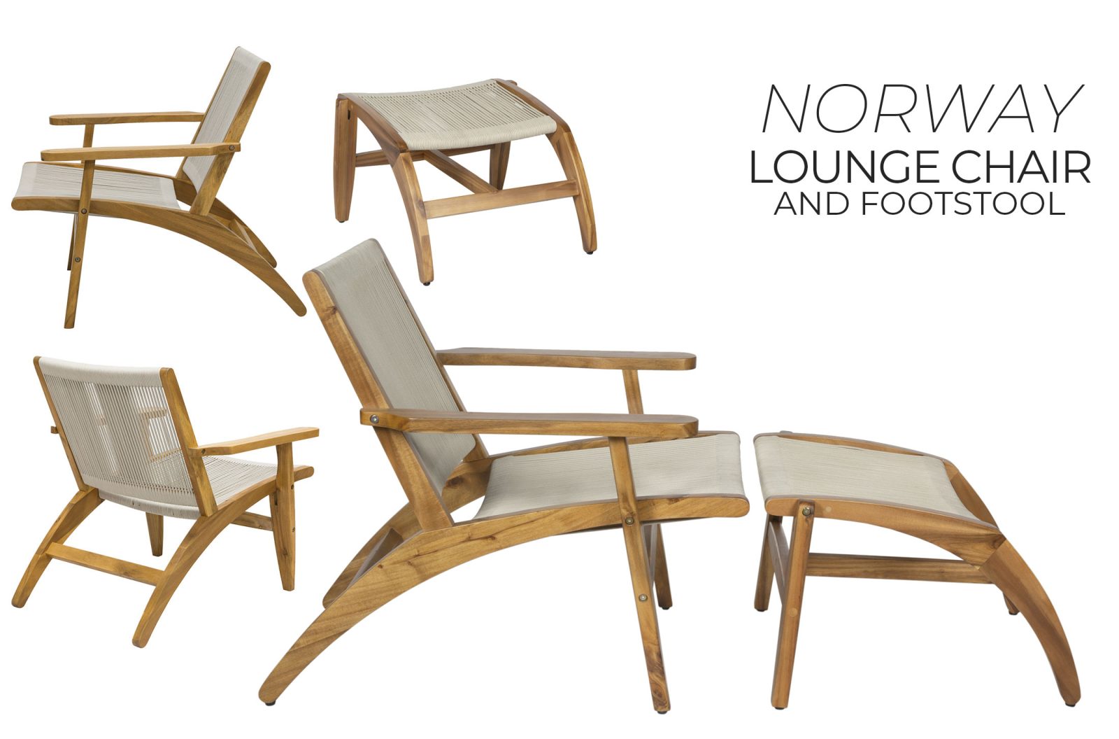 NORWAY lounge chair collage