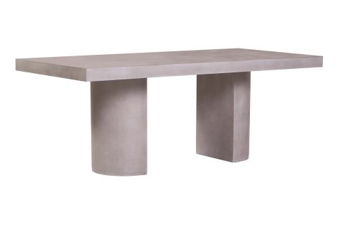 con andoo rectangle dining table P5019923201 gray 1 3Q web