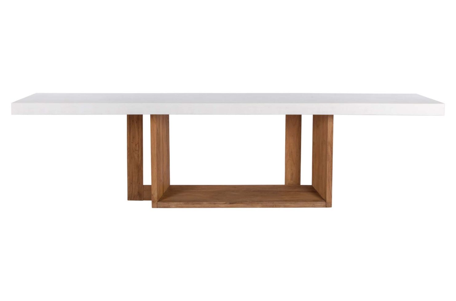 con lucca dining table P5019811958 white 1 front web