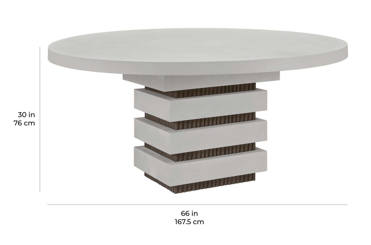 dura meditation round dining table energy S156891471 scale dims